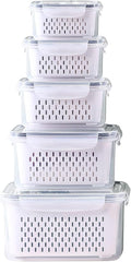 Large Fridge Food Storage Container Set by Ronanemon