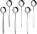 5.1 Inches Stainless Steel Coffee & Tea Spoon, 6-Piece Cute Mini Spoons by DEHOVKitchen