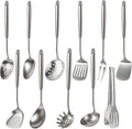 Newness 11 Pcs Cooking Utensils Set, 304 Stainless Steel Kitchen Utensils Set by NewnessFocusOnStainlessSteel