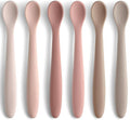 Silicone Baby Feeding Spoons, Training Spoon Self-feeding, First Stage Infant by NETANY