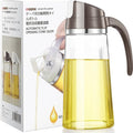 Marbrasse Auto Flip Olive Oil Dispenser Bottle, 20 OZ Leakproof Condiment by Marbrasse