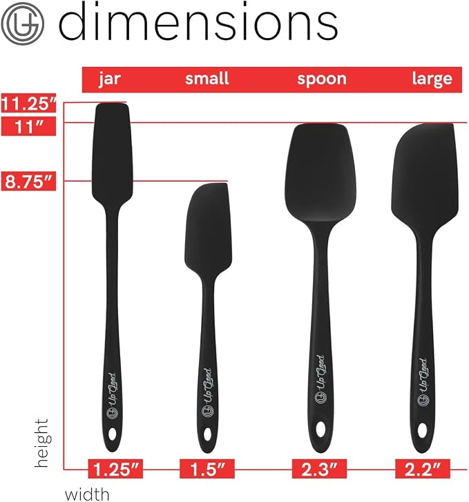 UpGood Silicone Spatula Set 600°F - Image 7