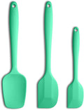 Silicone Spatula 3‑Piece Set Heat Resistant 600°F Non‑Stick Rubber Spatulas by ALLWIN-HOUSEWARE