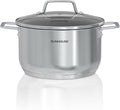 SUNHOUSE 18/8 Stainless Steel Stock Pot by SUNHOUSE