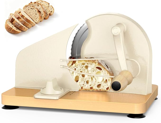 Manual Bread Slicer for Homemade Sourdough-Adjustable Thickness Bread Slicer - Image 8