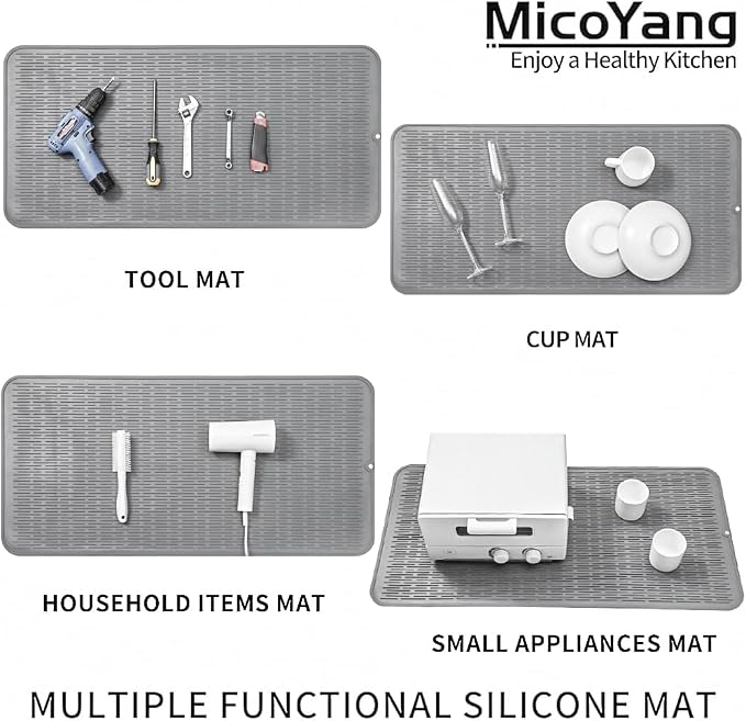 MicoYang Silicone Dish Drying Mat - Image 4