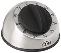 CDN Compact 60-Minute Mechanical Timer | Easy-to-Read 2.5” Dial | Loud 3-Second by CDN-ComponentDesignNorthwestInc