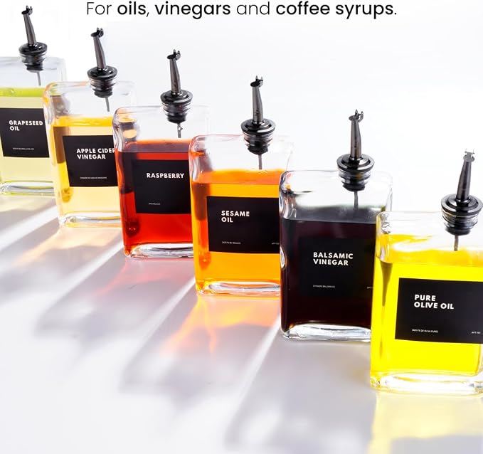 APT 1101 Olive Oil Dispenser for Kitchen, Cooking Oil and Vinegar Dispenser Set - Image 2
