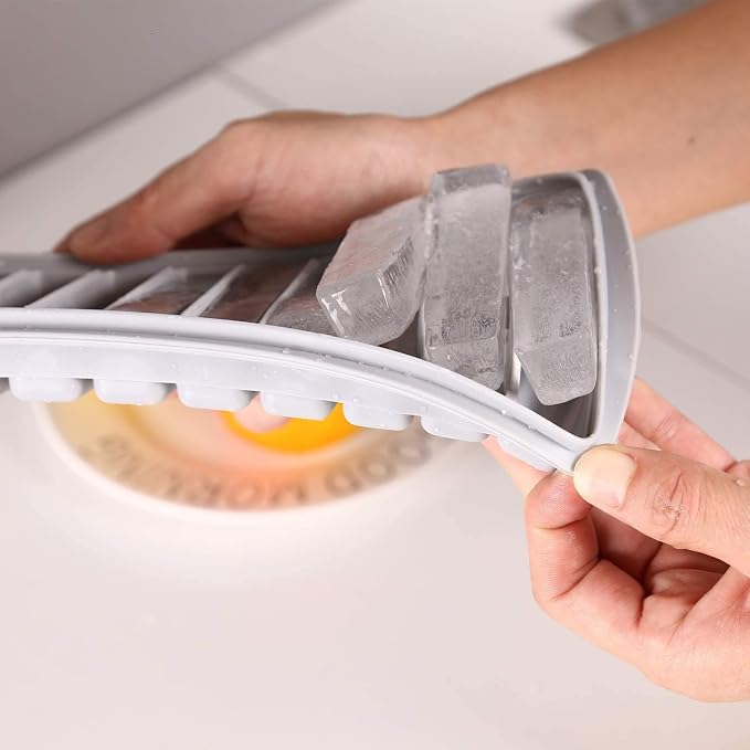 LessMo 2 PCS Ice Cube Tray, Long Ice Stick Tray Silicone - Image 5