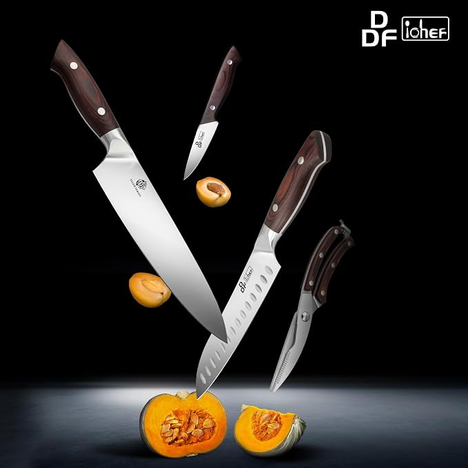 DDF iohEF Kitchen Knife Set, 16-Piece Knife Sets - Image 4