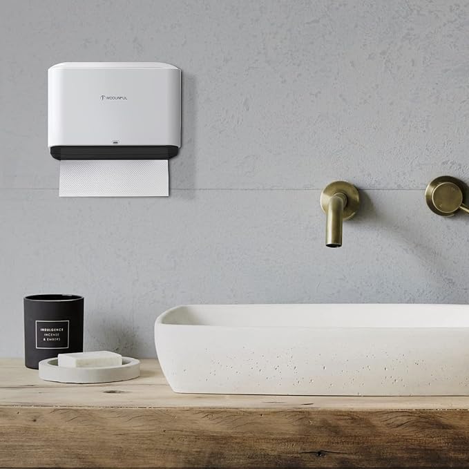 Paper Towel Dispenser Wall Mount: Adhesive Paper Towel Holder - Image 7