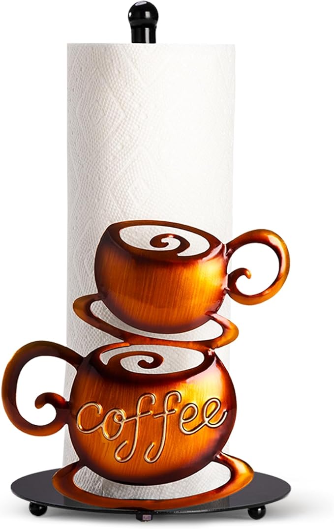 Standing Paper Towel Roll Holder Countertop by Shinlar