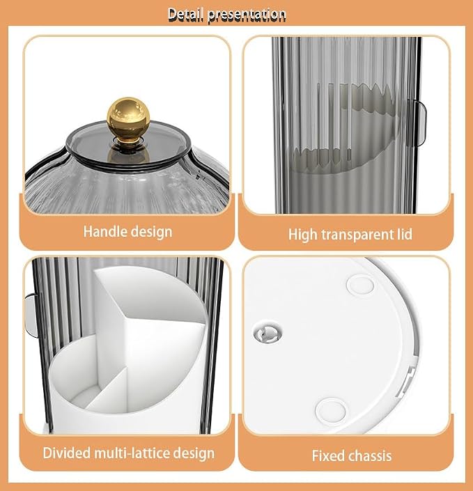 360°Rotating Makeup Brushes holder - Image 2
