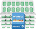 Ice Cube Tray, Ice Cube Trays for Freezer 5 Pack by WEFTNOM