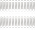 24 Pack Flat Beer Bottle Opener 5 inch Heavy Duty Stainless Steel Flat Bottle by Ohiyoo