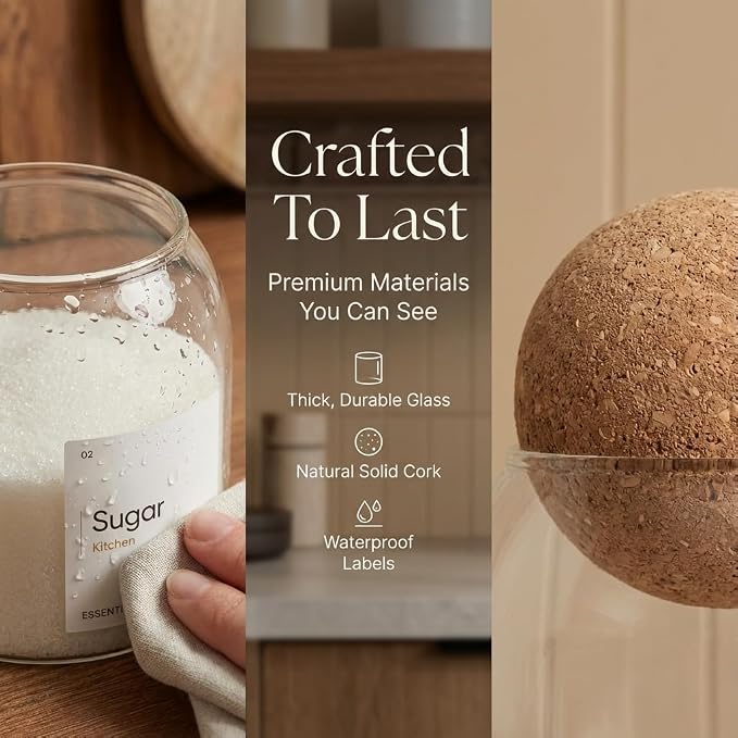 Coffee Tea Sugar Container Set - Image 4