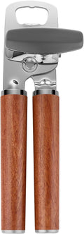 KULUNER Manual Can Opener with Solid Rosewood Handle, Large Easy-Turn Knob by KULUNkitchentoolstheperfectcookingexpert