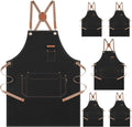 Genixart Chef Apron for Men Women by Genixart