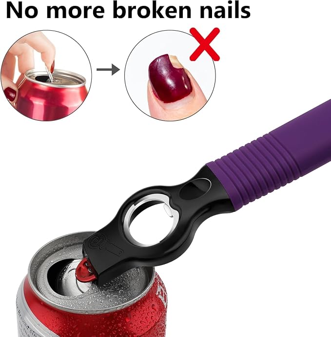 2-Pack Magnetic Beer Bottle Opener & Soda Can Opener, 2-in-1 Bottle Opener and - Image 5