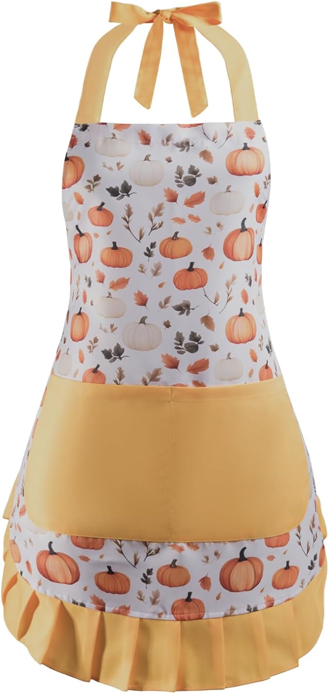 Vintage Floral Apron for Women by AlexVirtue