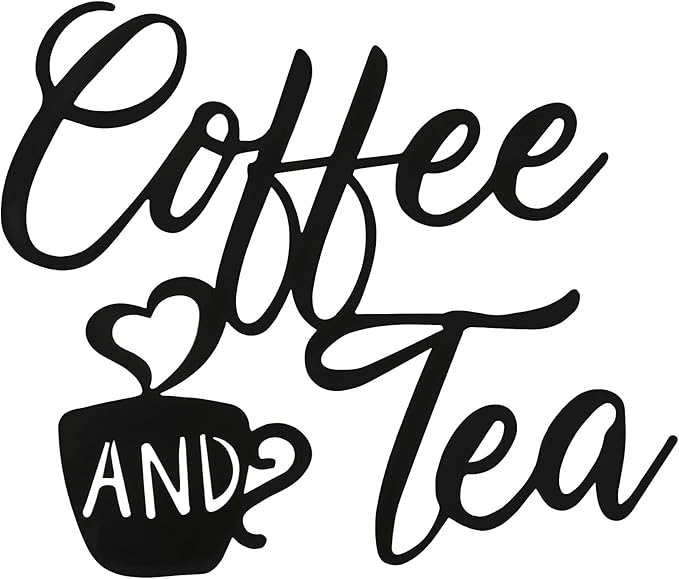 Ferraycle Coffee Bar Decor, 12 x 10.2 Inch Sign by Ferraycle