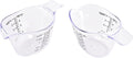 2 Pack Small Measuring Cups, 2oz/60ml Mini Measuring Cup by MiziDo