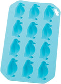 HIC Kitchen Silicone Penguin Ice Tray, Makes 12 Penguins by HIC