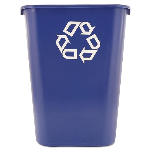 Rubbermaid Commercial Products Deskside Recycling Can, 10.25-Gallon/41-Quart by RubbermaidCommercialProducts