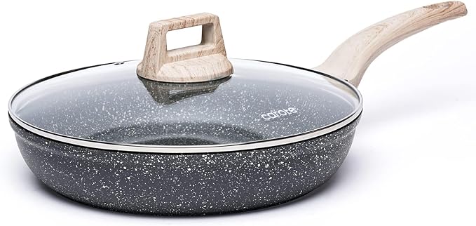 CAROTE Non Stick Frying Pan Skillet, Nonstick Granite Fry Pan by CAROTE