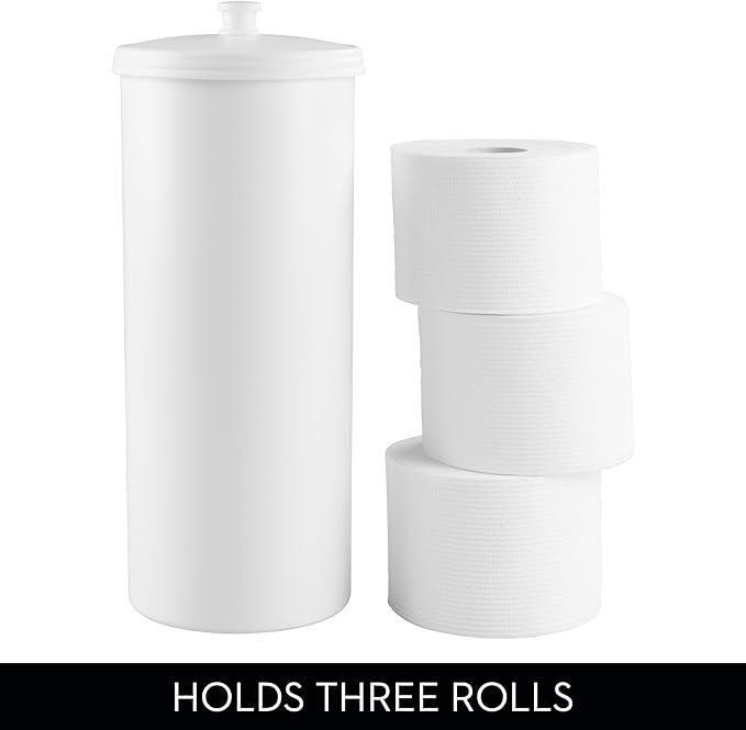 iDesign Freestanding Bathroom Toilet Paper Storage Holder - Image 5