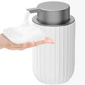 Ceramic Foaming Soap Dispenser, 12 oz Bathroom Foam Hand Soap Dispenser by Dlirho