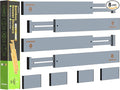 ANTOWIN Bamboo Drawer Dividers Organizers, Expandable Drawer Separators Splitter by ANTOWIN