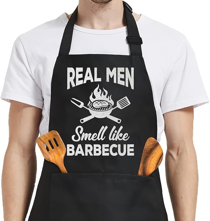 SANDJEST Funny Mens Aprons by SANDJEST