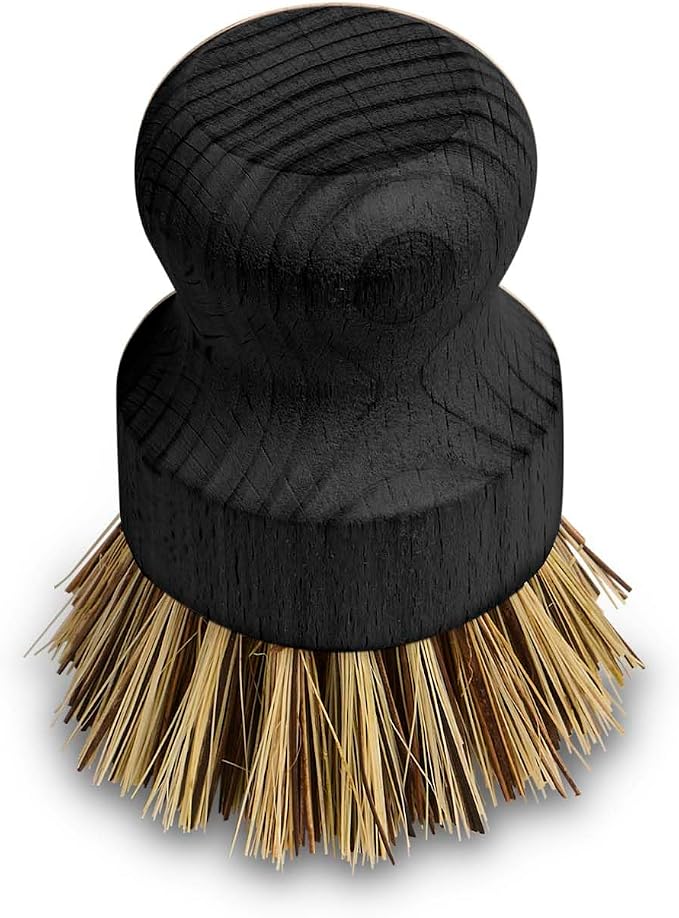 Helen’s Asian Kitchen Wok and Cast Iron Scrub Brush, Natural Stiff-Union - Image 3