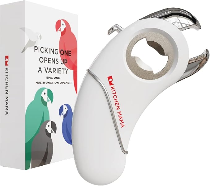 Kitchen Mama Epic One Multifunction Opener: A Pick Ergonomic Opener- Magnetic by KitchenMama