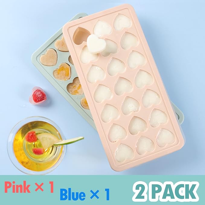 2 Pack Heart Shpaed Ice Cube Trays - Image 7