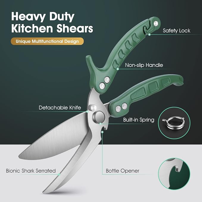 DRAGON RIOT Heavy Duty Poultry Shears - Image 3