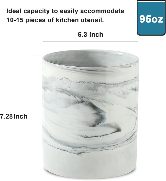 7.2 inch Large Utensil Holder for Kitchen Counter - Image 3