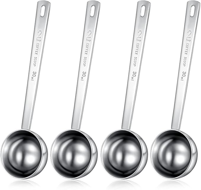 Geiserailie 4 Pcs 2 Tablespoon Scoops by Geiserailie
