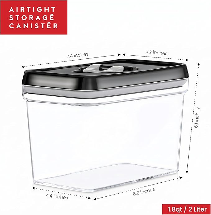 DWËLLZA KITCHEN Airtight Food Storage Containers - Image 5