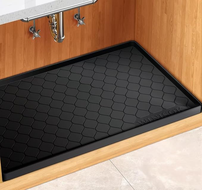 Winisok Silicone Under Sink Mat 40" x 19", Kitchen Essentials and Gadgets by Winisok