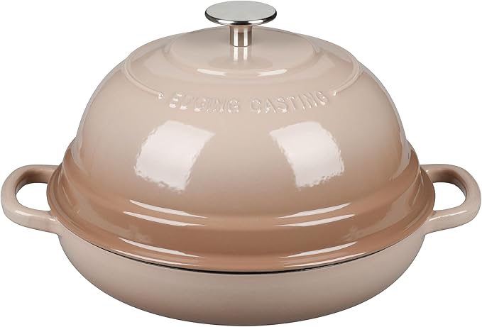 EDGING CASTING Enameled Cast Iron Dutch Oven Pot by EDGINGCOOKWARE