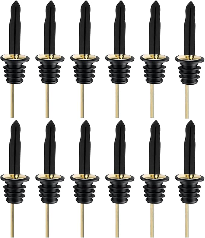 Pafusen 12 Pack Liquor Bottle Pourers, Liquor Pour Spout by Pafusen