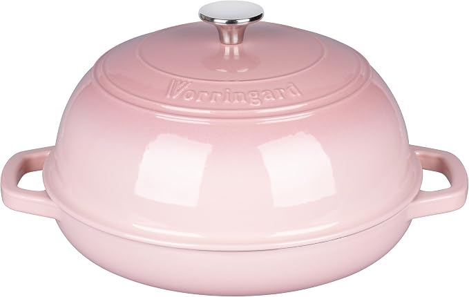 VORRINGARD Enameled Cast Iron Dutch Oven Pot - Image 4