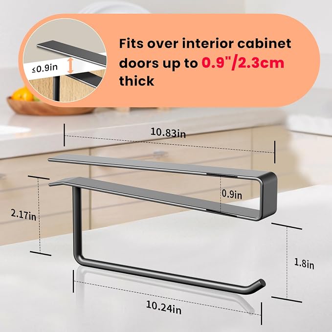2 Pack Large Tumbler Lid Organizer, Under Cabinet Cup Lid Holder - Image 4
