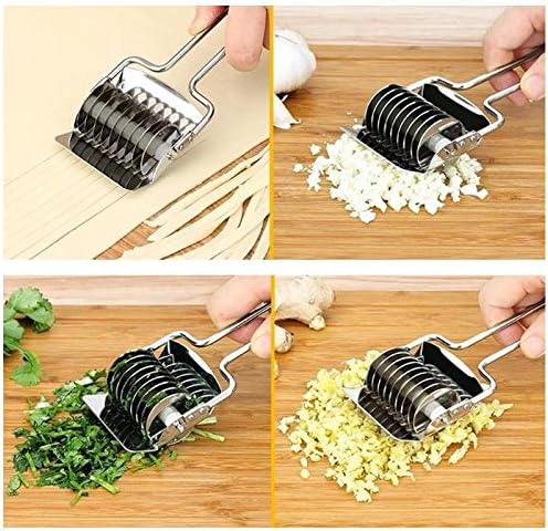 16x7x3.1cm High Grade Stainless Steel Noodle Lattice Roller Docker Dough Cutter - Image 7