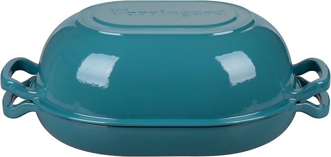 VORRINGARD Enameled Cast Iron Sourdough Bread Oven, Dutch Oven, Loaf Cast Iron - Image 7