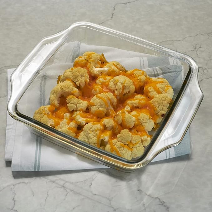 Anchor Hocking 8 Inch Square Cake Dish - Image 5