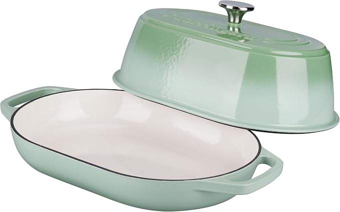 VORRINGARD Enameled Cast Iron Dutch Oven Pot - Image 5