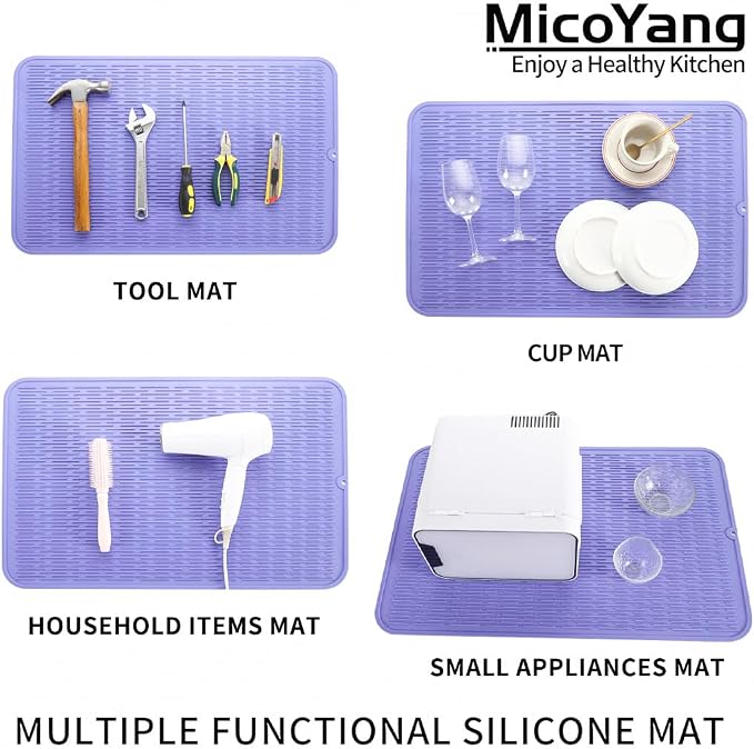 MicoYang Silicone Dish Drying Mat - Image 4